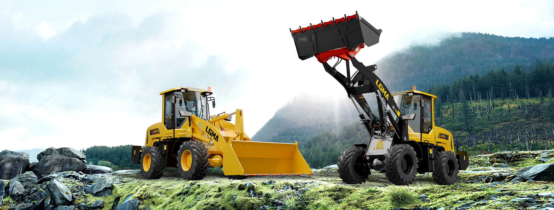 LUGONG compact wheel loader