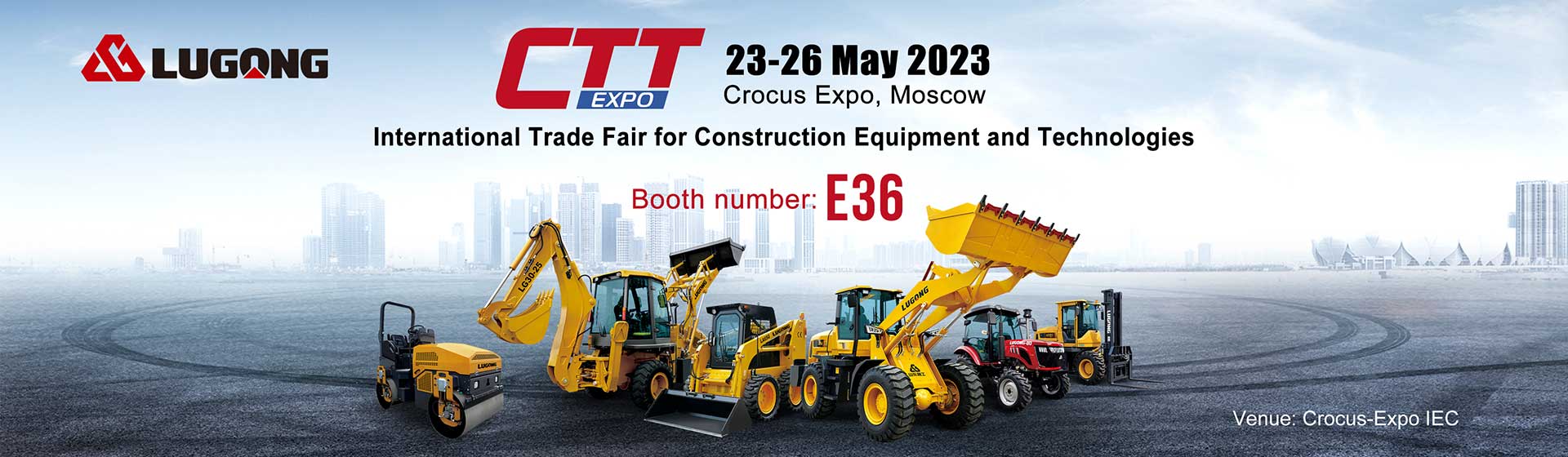 LUGONG will Participate in Russia Exhibition in May