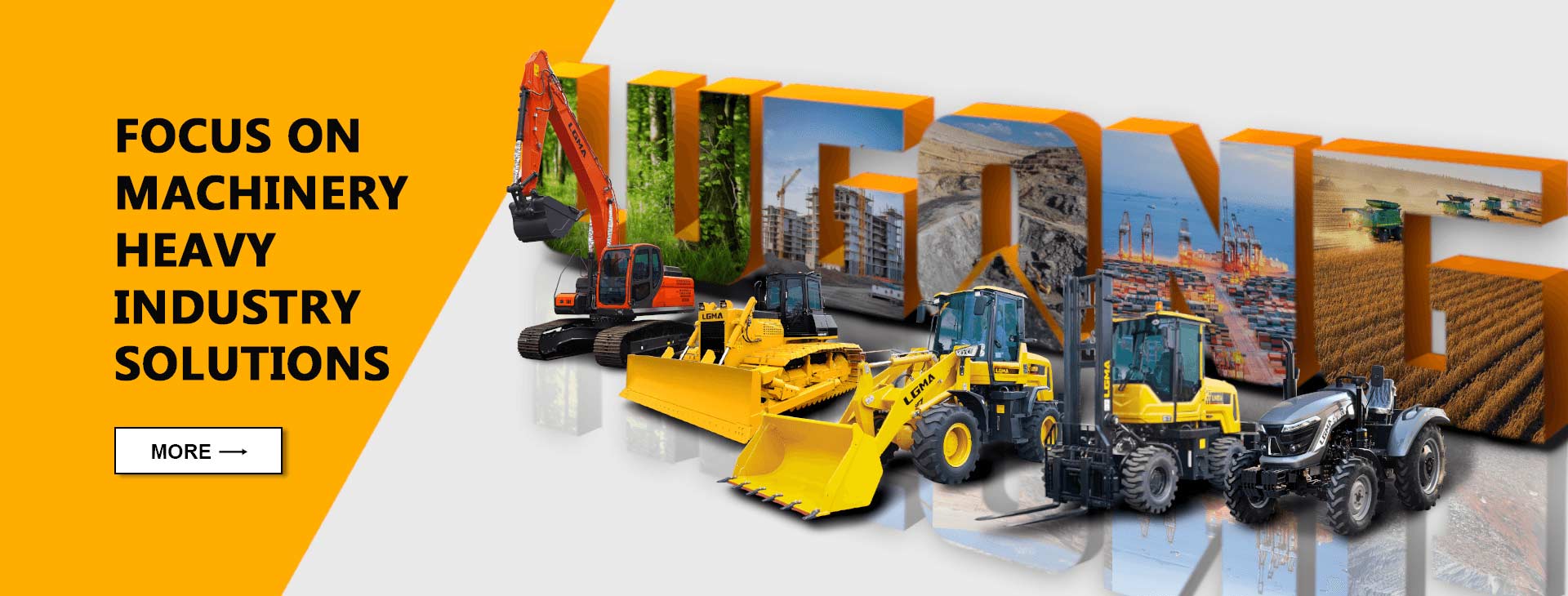 LUGONG compact wheel loader
