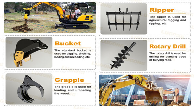 excavator buckets