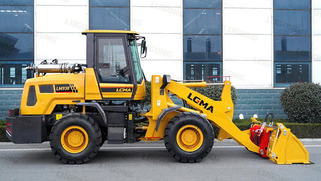 wheel loader LM938 with Euro 5 engine