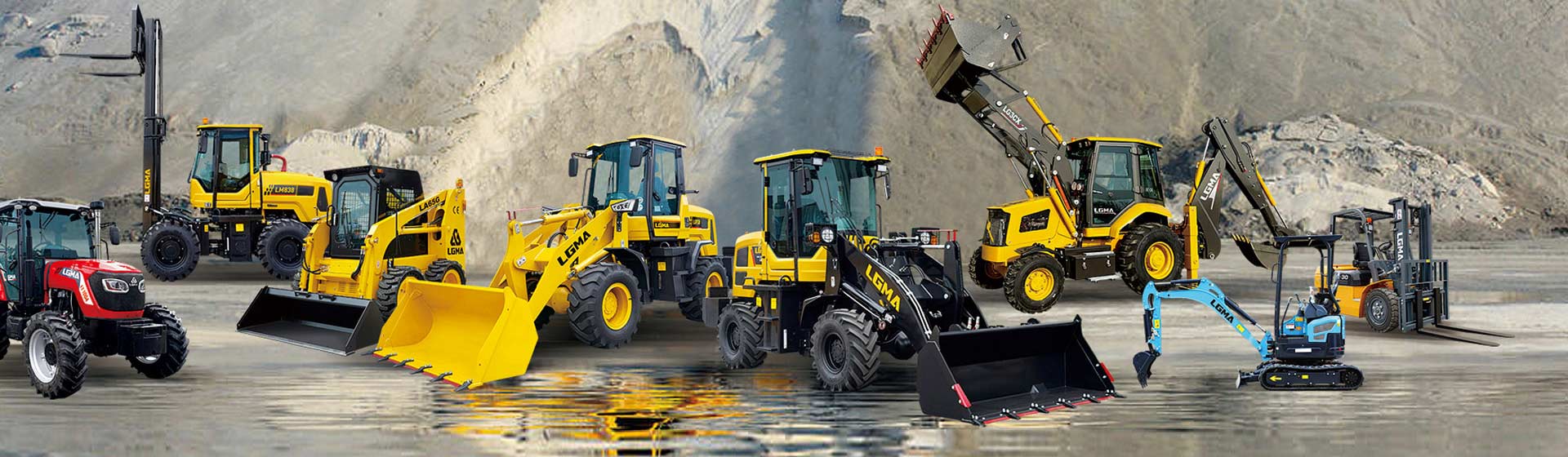 LUGONG compact wheel loader